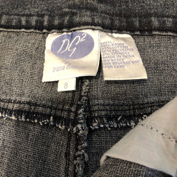 DG2 Diane Gilman Denim Stretch Ankle Jeans - Picture 11 of 12